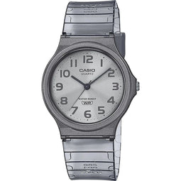 Casio Casio Collection MQ-24S-8BEF Horloge - Kunststof - Grijs - Ø 33 mm