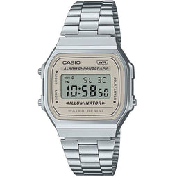 Casio Casio Collection Vintage A168WA-8AYES Horloge - Staal - Zilverkleurig - Ø 35 mm