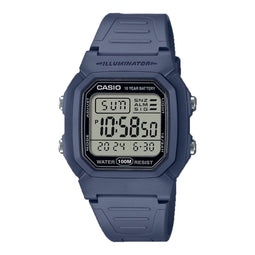 Casio Casio Collection W-800H-2AVES Horloge - Kunststof - Blauw - Ø 36 mm