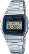 Casio Collection A158WA-1CR - Horloge - Staal - Zilverkleurig