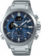 Casio Edifice ECB-30D-2AEF Herenhorloge 46 mm - Zilverkleurig