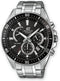 Casio Edifice EFR-552D-1AVUEF Herenhorloge 45 mm - Zilverkleurig