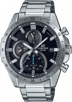Casio Edifice EFR-571D-1AVUEF Herenhorloge 44 mm - Zilverkleurig