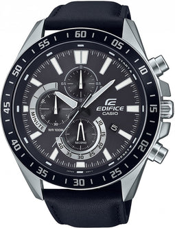 Casio Edifice EFV-620L-1AVUEF Herenhorloge 51 mm - Zwart
