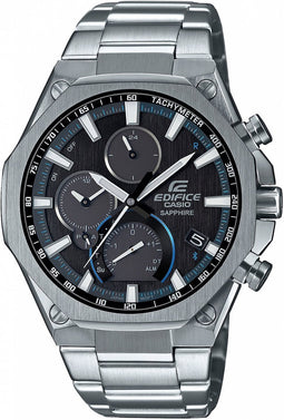 Casio Edifice EQB-1100D-1AER Herenhorloge 44 mm - Zilverkleurig