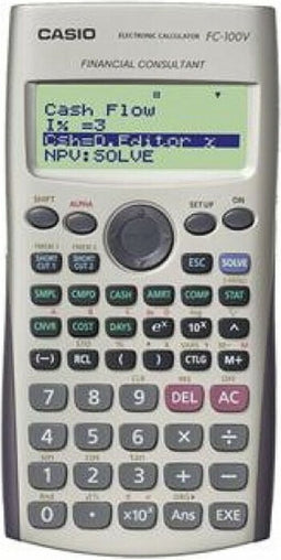 Casio FC-100V - Rekenmachine