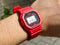Casio G-Shock DW-5600EP-4ER Horloge - Kunststof - Rood - Ø 39 mm