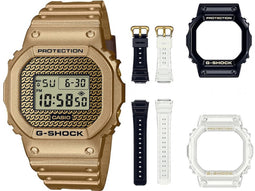 Casio G-Shock DWE-5600HG-1ER Horloge - Kunststof - Goudkleurig - Ø 36 mm