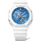 Casio G-Shock GA-2100WS-7AER Horloge - Kunststof - Wit - Ø 44 mm