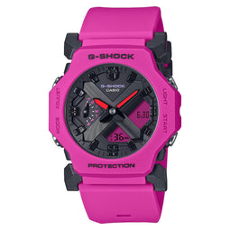 Casio G-Shock GA-2300-4AER Horloge - Kunststof - Roze - Ø 40 mm