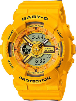 Casio G-Shock Summer Lover Honey GA-110SLC-9AER Horloge - Kunststof - Bruin - Ø 50 mm