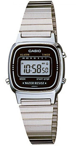 Casio La670wa-1d Polshorloge Grijs