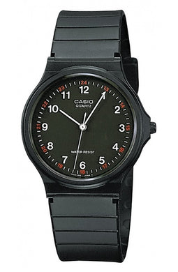 CASIO - MQ-24-1BLLGF - Casio Collection - horloge - Vrouwen - Zwart - Kunststof Ø 34 mm