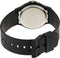 CASIO - MQ-24-7BLLGF - CASIO Collection - horloge - Unisex - Zwart - Kunststof Ø 34 mm