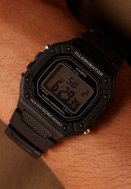Casio Polshorloge Kunststof Zwart 40.5