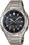 Casio Radio Controlled WVA-M650TD-1AER Herenhorloge 43 mm - Zilverkleurig