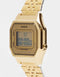 Casio Retro Digital LA680WEGA-9ER Dameshorloge 28,6 mm - Goudkleurig