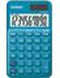 Casio SL-310UC-BU Zakrekenmachine werkt op zonne-energie, werkt op batterijen Blauw Aantal displayposities: 10