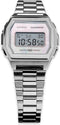 Casio Vintage A1000D-7EF Dameshorloge 38 mm - Zilverkleurig
