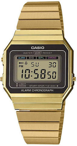 Casio Vintage A700WEMG-9AEF Dameshorloge 32,8 mm - Goudkleurig