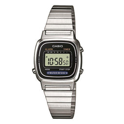 Casio Vintage Mini LA670WEA-1EF Dameshorloge 24,6 mm - Zilverkleurig