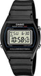 Casio W-202-1AVEF Casio Retro horloge Heren - Zwart - Kunststof 35 mm