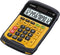 Casio WM-320MT Pocket Rekenmachine met display Zwart, Geel calculator