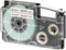Casio XR-9X1 Labeltape Tapekleur: Transparant Tekstkleur: Zwart 9 mm 8 m