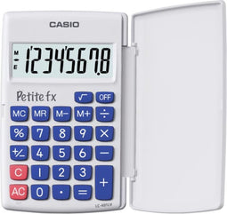 Casio zakrekenmachine Petite FX, wit