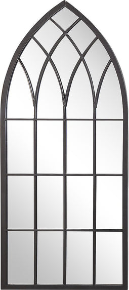 CASSEL - Wandspiegel - Zwart - Metaal