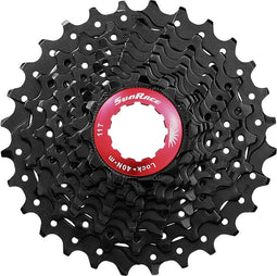 Cassette 10 speed Sunrace CSRX0 11-28T - zwart