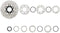 Cassette 12 speed Shimano 105 11-34T