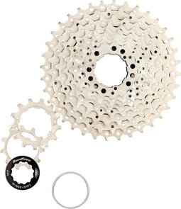 Cassette Sunrace CSMS1 10 speed - 11-36 tands - metalic