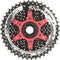 Cassette Sunrace CSMX9X voor Sram XD-driver body - 11 speed 10-42T - zwart
