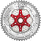 Cassette Sunrace CSMZ90 12 speed 11-50T - metallic met rode spider