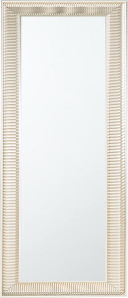 CASSIS - Wandspiegel - Zilver - 51 x 141 cm - Synthetisch materiaal