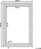 CASSIS - Wandspiegel - Zilver - 60 x 90 cm - Synthetisch materiaal