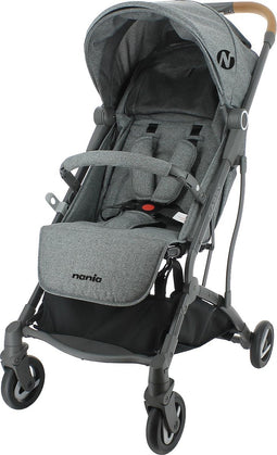 Cassy - Kinderwagen - 6 tot 36 maanden - Licht en wendbaar - Grijs