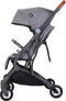 Cassy - Kinderwagen - 6 tot 36 maanden - Licht en wendbaar - Grijs