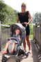 Cassy - Kinderwagen - 6 tot 36 maanden - Licht en wendbaar - Grijs