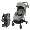 Cassy - Kinderwagen - 6 tot 36 maanden - Licht en wendbaar - Grijs
