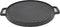 Cast Iron - Grillplaat & Bakplaat - Zwart - 30x30 cm - (2-zijdig: Ribbel & Vlak) - Gietijzer