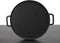 Cast Iron - Grillplaat & Bakplaat - Zwart - 30x30 cm - (2-zijdig: Ribbel & Vlak) - Gietijzer