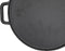 Cast Iron - Grillplaat & Bakplaat - Zwart - 30x30 cm - (2-zijdig: Ribbel & Vlak) - Gietijzer