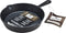 Cast Iron - Koekenpan - Barbecue Pan - BBQ - Gietijzer - 20x20cm - Zwart - Barbecue - Zomer -