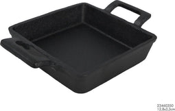 Cast Iron - Ovenschaal - Rechthoek - Gietijzer - 12 x 8 x 3,3 cm - Zwart