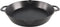 Cast Iron - XXL Pan - Gietijzer - BBQ - Ø43x7,5cm - Ovaal - Zwart - Barbecue - Zomer