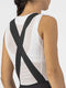 Castelli Fietsbroek lang met bretels Dames Zwart Zwart - VELOCISSIMA DT BIBTIGHT BLACK BLACK REFLEX - XL