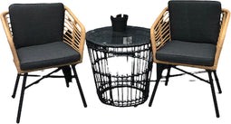 Castro Set 2 stoelen 1 tafeltje