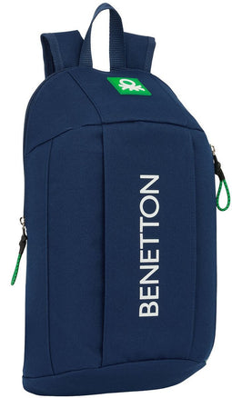 Casual Rugtas Benetton Green Marineblauw 22 x 39 x 10 cm